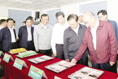 广西党政代表团来漯考察 彭清华陈武率队 陈润儿舒庆马正跃等陪同