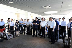 河南省省长陈润儿莅临中信重工公司调研